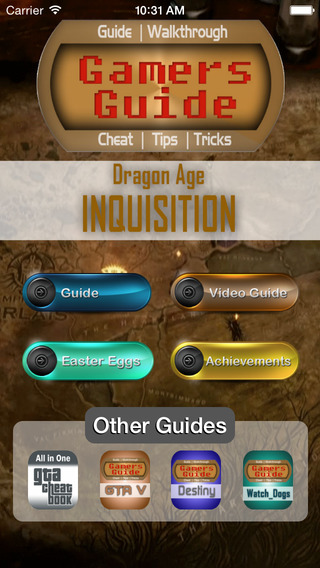 Gamers Guide for Dragon Age: Inquisition