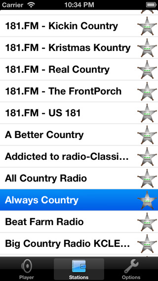 【免費音樂App】Country Radio Player-APP點子