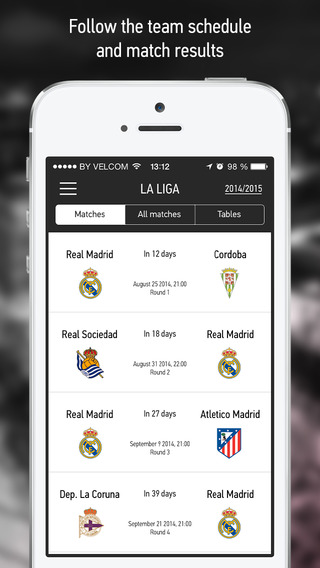 免費下載運動APP|Real Live – Live Scores, Results & News for Madrid Team Fans app開箱文|APP開箱王