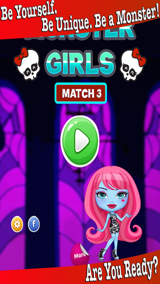 New Match 3 Games for High School Girls Free - Monster Story Alpha Saga Edition 2