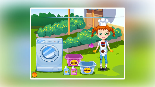 【免費遊戲App】Clumsy Chef Laundry-APP點子