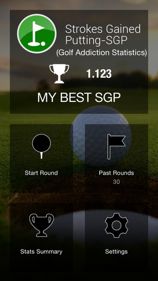 Strokes Gained Putting Mobile App