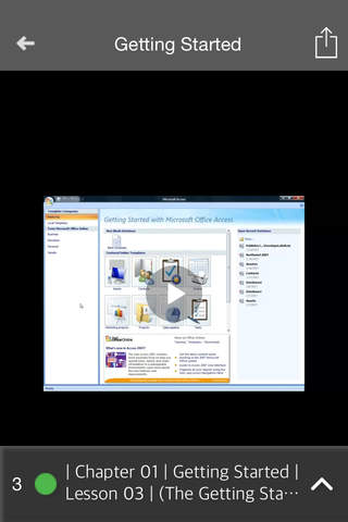 Full Course for Microsoft Access 2007 in HD screenshot 3