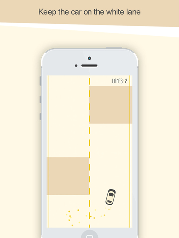 【免費遊戲App】Lanes - Keep the car on the white lane-APP點子