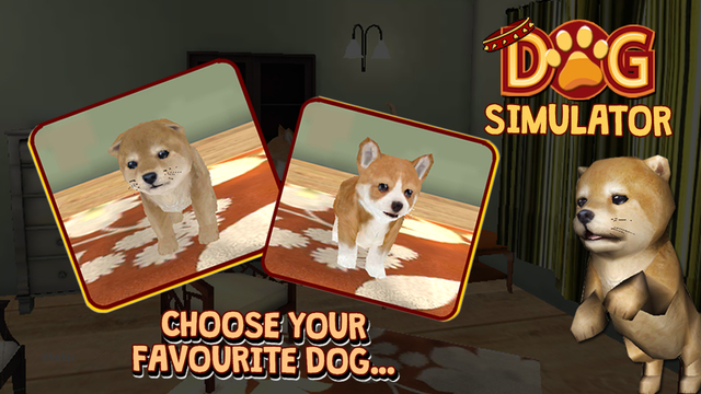 Dog Simulator 3D - Real Cute Puppy Simulation Game to Play Explore the Home