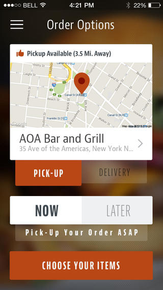 【免費生活App】AOA Bar and Grill-APP點子