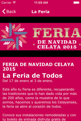 Feria de Navidad Celaya 2015 screenshot 2