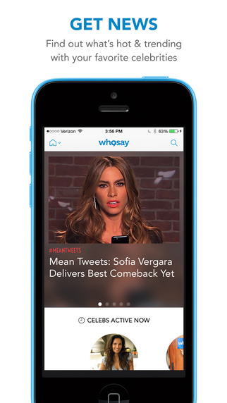 【免費娛樂App】WhoSay - A social magazine by celebrities-APP點子