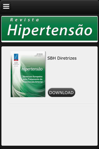 Revista Hipertensão screenshot 2