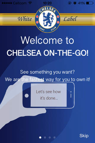 Chelsea FC Scan and Shop screenshot 3