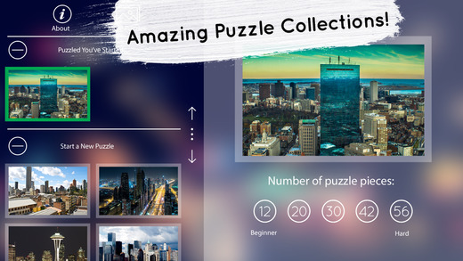 【免費遊戲App】Venn Skylines: Overlapping Jigsaw Puzzles-APP點子