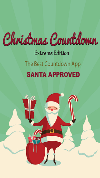 Christmas Countdown Extreme Edition - The Best Countdown App Santa Approved Paid