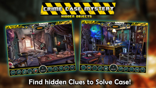 【免費遊戲App】Crime Case Mystery - Hidden Objects - PRO-APP點子