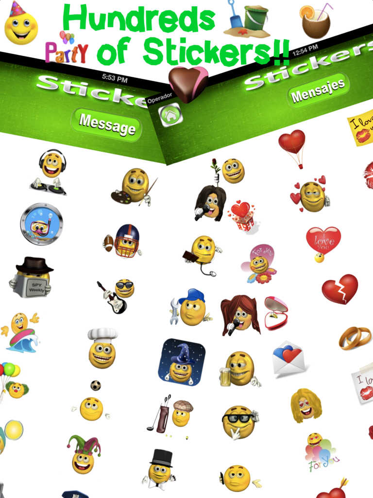 App Shopper 3D Stickers for Messages, WeChat, etc, Free (Entertainment)