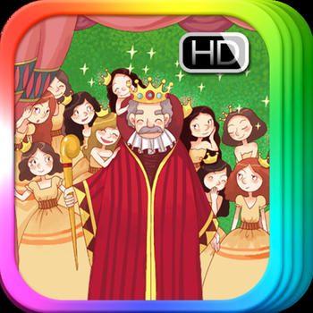 Twelve Dancing Princesses - bedtime fairy tale interactive iBigToy-child LOGO-APP點子