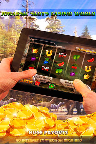 Jurassic Slots Casino World - FREE Slot Game Casino Roulette screenshot 2