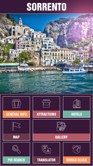 【免費旅遊App】Sorrento Offline Travel Guide-APP點子