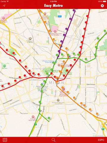 【免費旅遊App】EasyMetro Milan - The Milan Metro, in your pocket!-APP點子