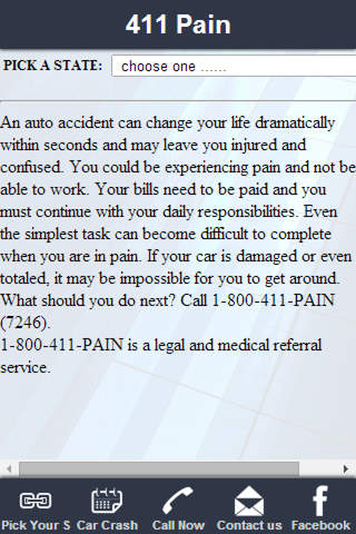 411 Pain screenshot 2