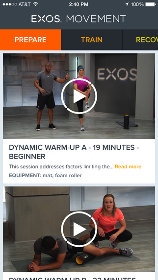 【免費健康App】EXOS Movement-APP點子