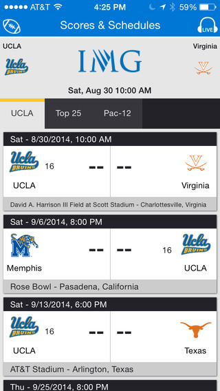 【免費運動App】UCLA Bruins Gameday-APP點子