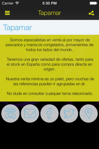 Tapamar screenshot 2