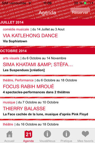 Théâtre de la Cité Internationale screenshot 2