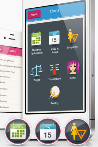 Woman Calendar-Period Tracker/Ovulation Tracker/Conception Tracker screenshot 3