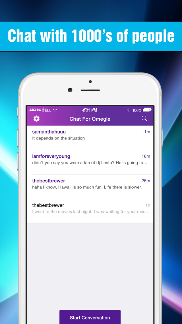 App Shopper Chat For Omegle Talk With Strangers Social Networking