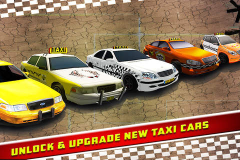 Crazy Taxi Racer 3D screenshot 2