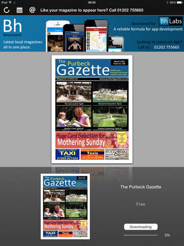 Bh Newsstand for iPad screenshot 2