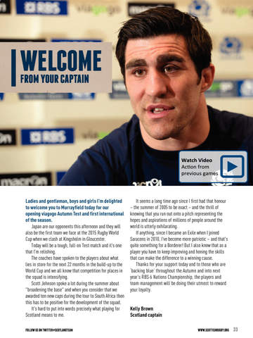 【免費運動App】Scotland Rugby Official Matchday Programme-APP點子