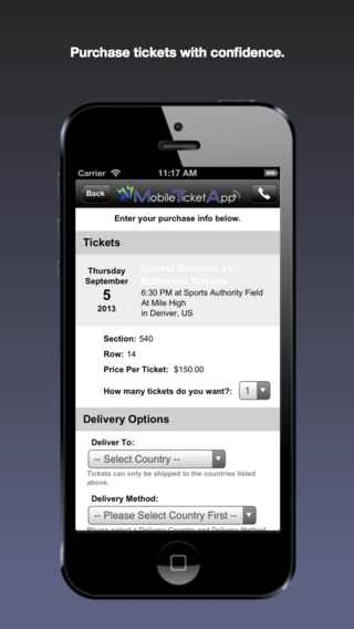 【免費娛樂App】Mobile Ticket App - Sports, Concerts, & Theater Tickets-APP點子