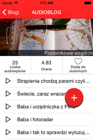 Audioblog screenshot 4
