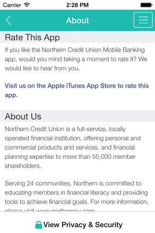 Northern Credit Union screenshot 3