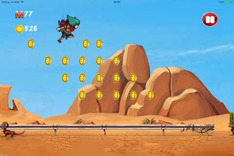 Super Jetpack Alien - A Jumping, Shooting, Flying, Free Endless Runner Game screenshot 4