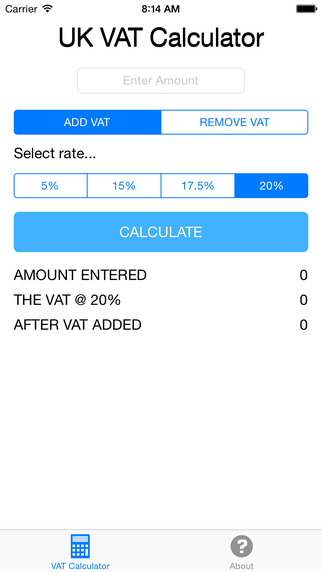 Easy UK VAT Calculator