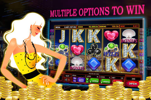Mega Diamond-s and Jewel-s Slot-s Machine-s All New Las Vegas Casino Game With Free Bonuses screenshot 3