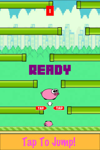 A Pig Hopper Rush - Addictive Jumpy Adventure Game screenshot 3