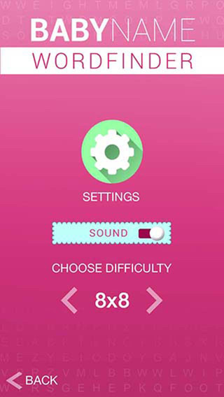 【免費遊戲App】Baby Name Word Finder-APP點子