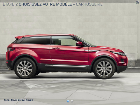 Range Rover Evoque (French) screenshot 2