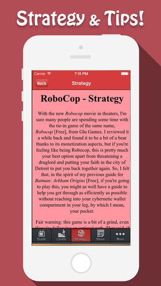 【免費書籍App】Guide for RoboCop - Full Guide RoboCop-APP點子