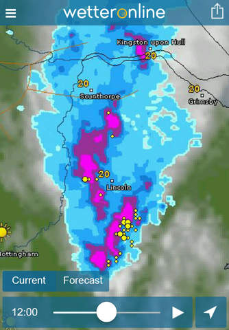 WeatherRadar – Live weather screenshot 2
