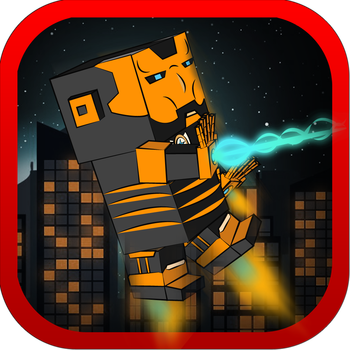 Block Pixel Man Craft Hitter Mania - Godzilla Edition FREE 遊戲 App LOGO-APP開箱王