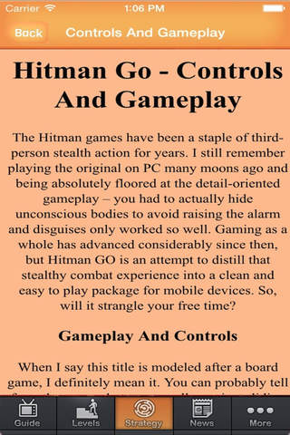 Guide for Hitman GO - Walkthroughs screenshot 2