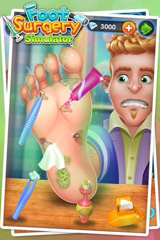 Foot Surgery Simulator - Surgeon Games screenshot 3