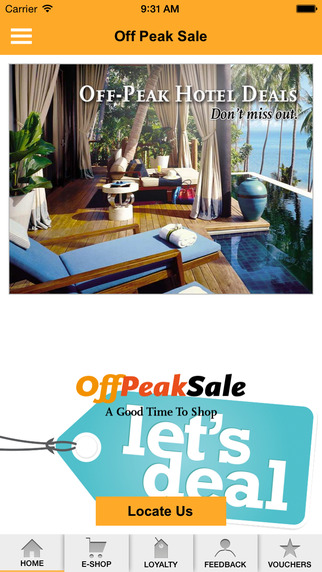 【免費生活App】OffPeakSale-APP點子