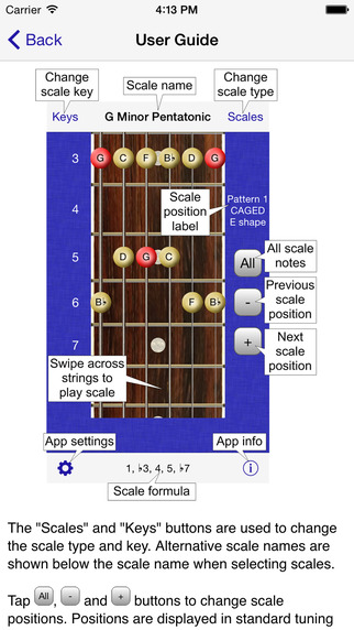 【免費音樂App】Guitar Scales Power-APP點子