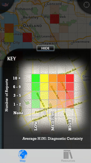 【免費醫療App】H1N1 Tracker-APP點子