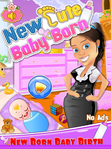 【免費遊戲App】New Cute baby Born & Care .-APP點子